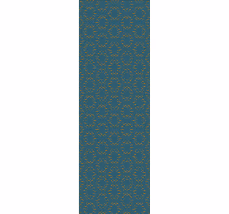 Papier peint motif alvéolaire géométrique - TenStickers