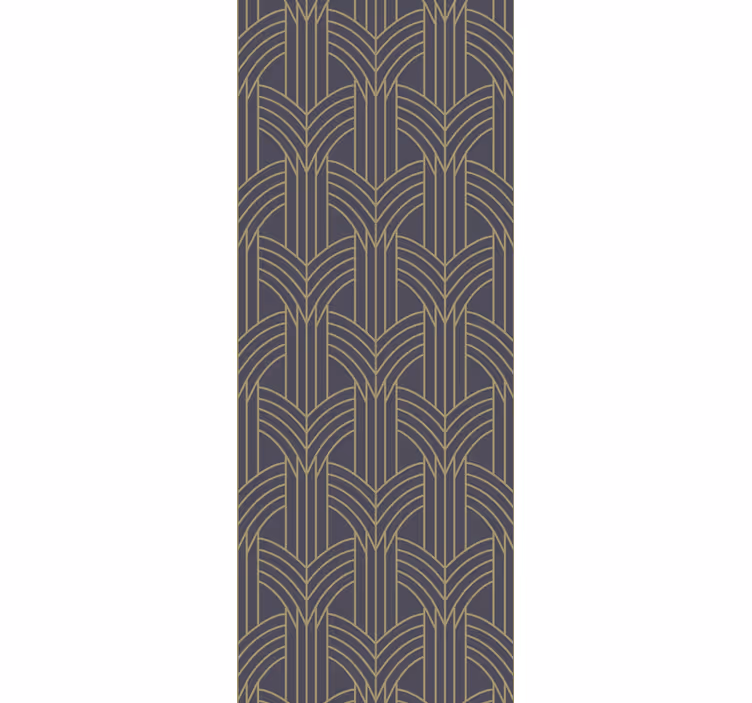 Papier peint salon style art déco - TenStickers