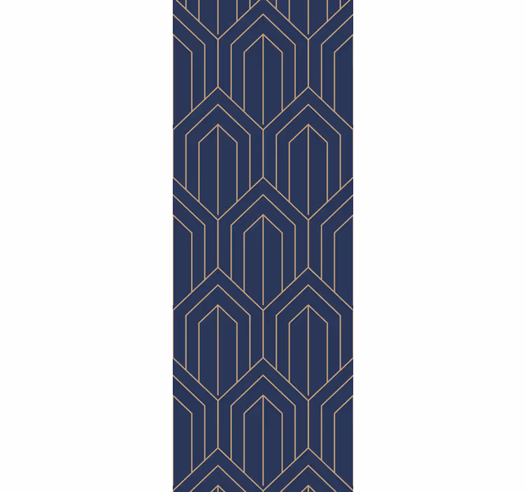 Papier peint formes géométriques motifs élégants - TenStickers