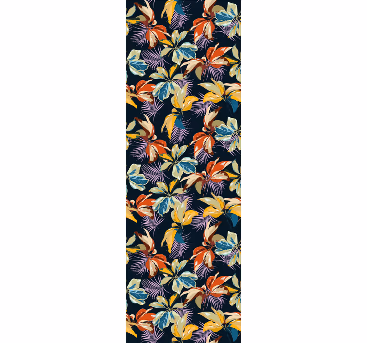 Papier peint floral canopée de la jungle vivante - TenStickers