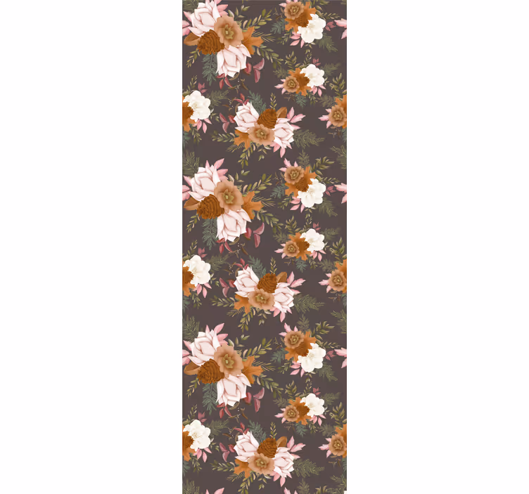 Papier peint floral design de bouquet floral - TenStickers