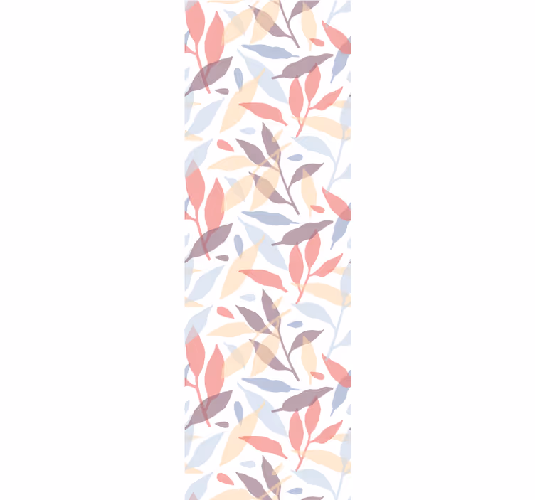 Papier peint feuillage motif feuillage léger - TenStickers
