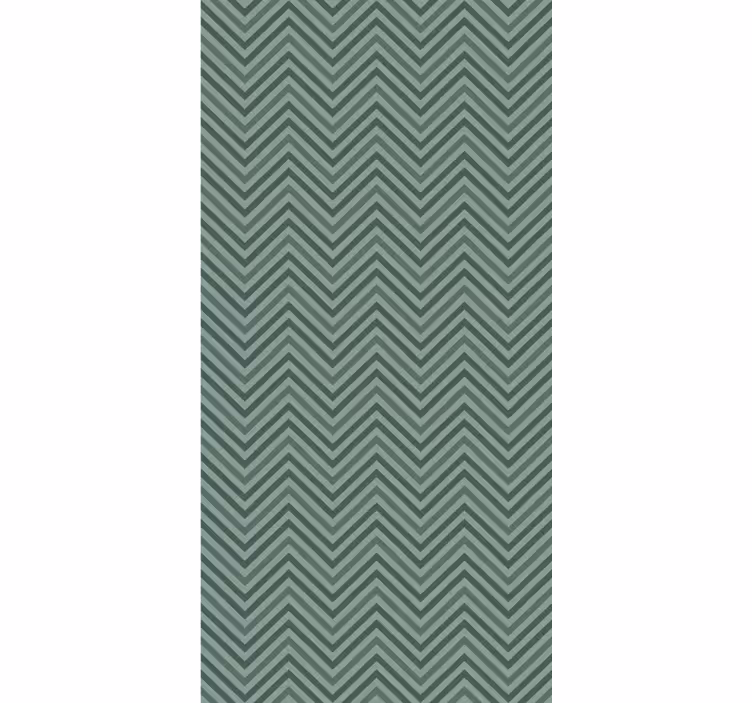 Papier peint formes géométriques zigzag chevron - TenStickers