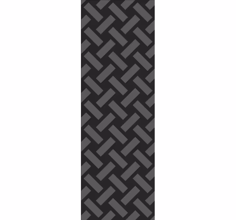 Papier peint motif bandes tissées serrées - TenStickers