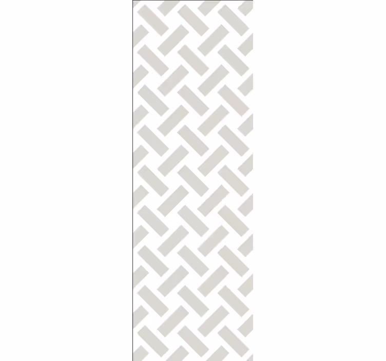 Papier peint motif effet de treillis - TenStickers