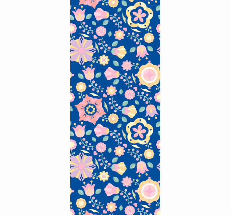 Papier peint floral composition de fleurs Épanouies - TenStickers