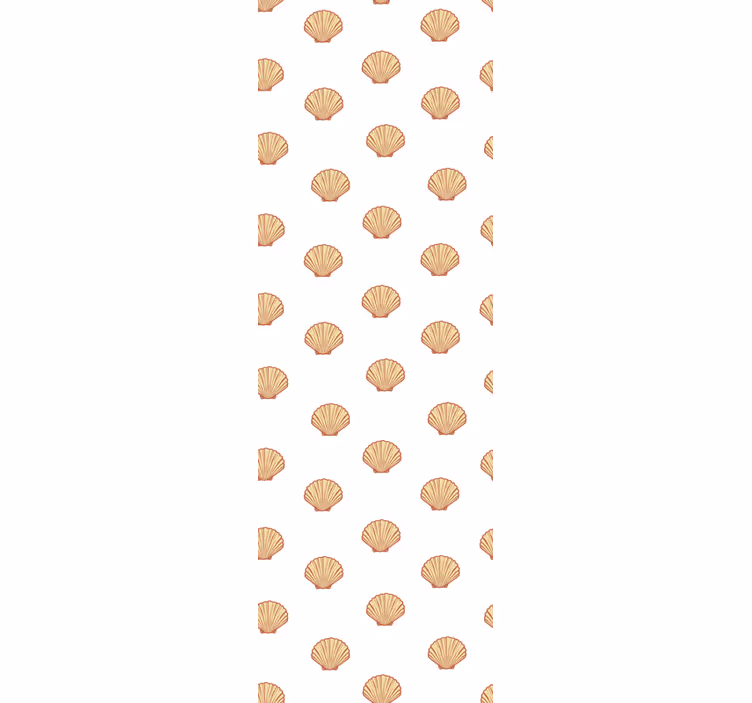 Papier peint nature idée coquillage - TenStickers