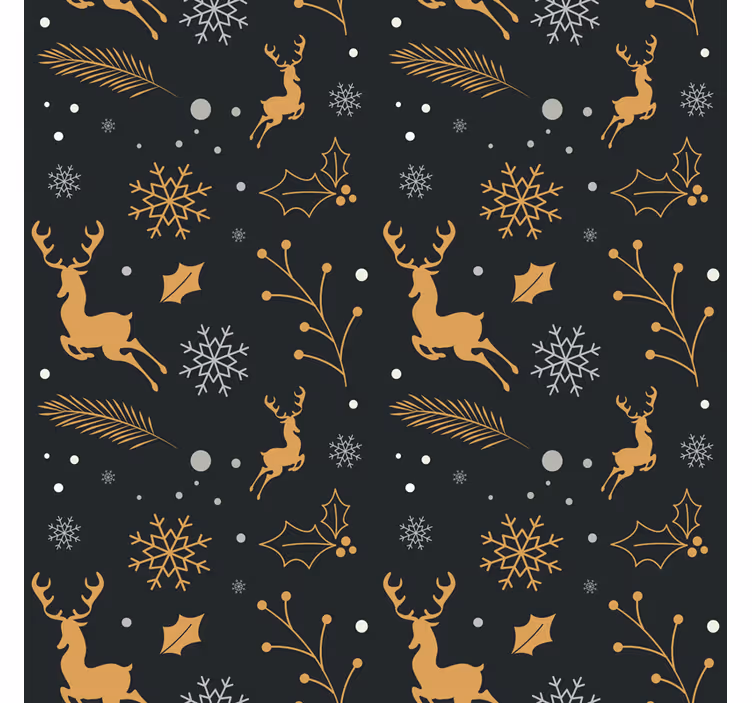 Papier peint noël composition joyeux noël - TenStickers