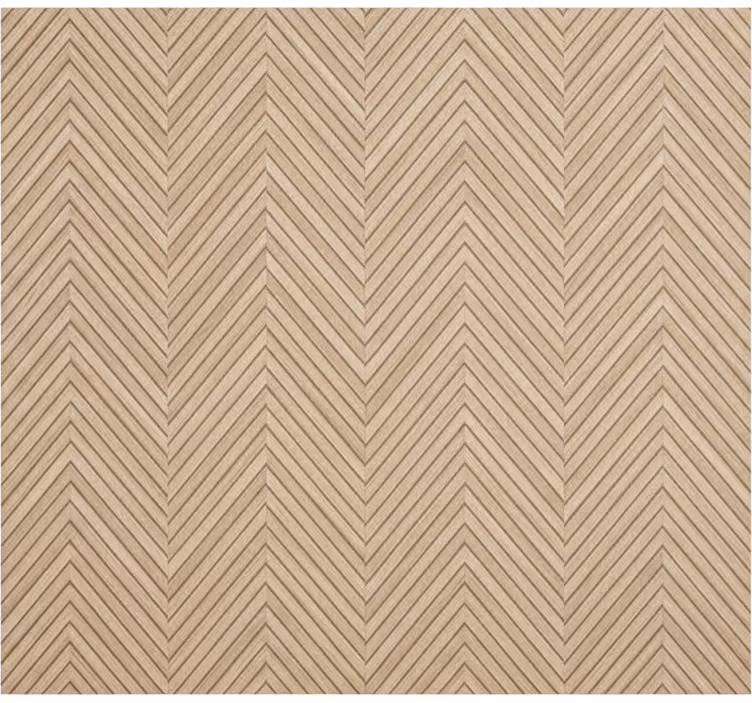 Papier peint salon texture chevrons en bois - TenStickers
