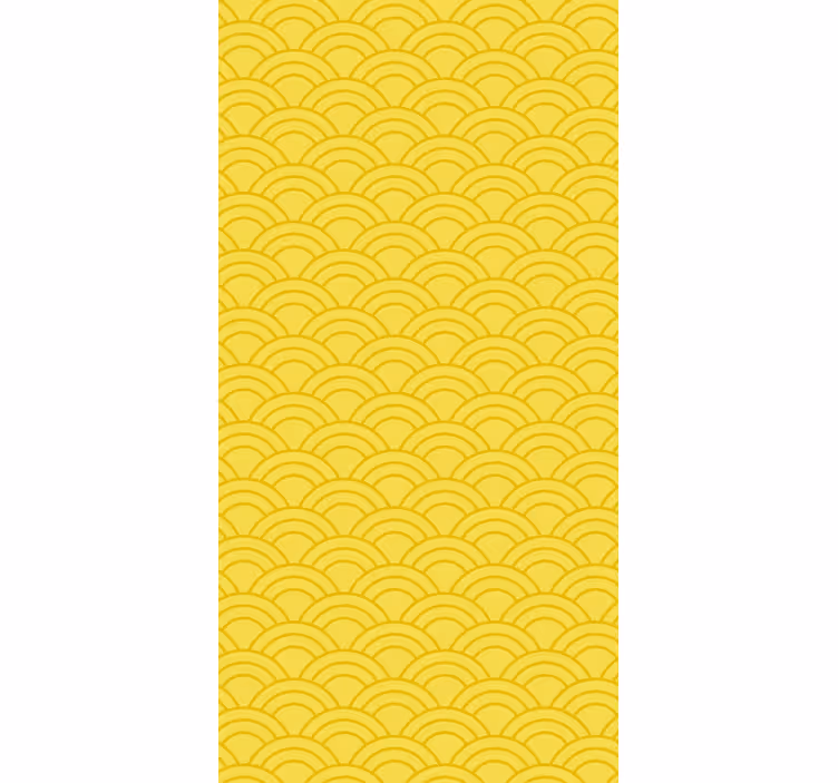 Papier peint ornemental motif de vagues élégantes - TenStickers