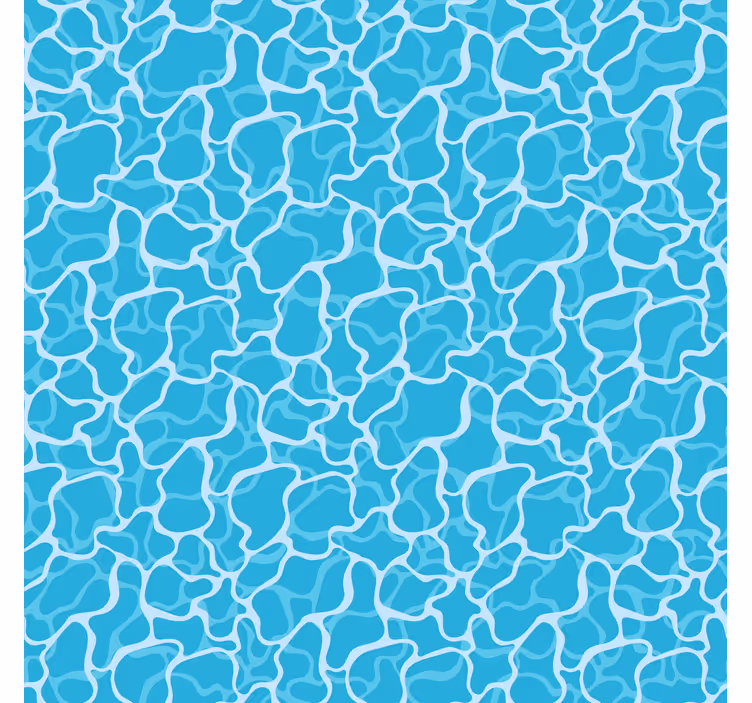 Papier peint ornemental motifs abstraits fluides - TenStickers