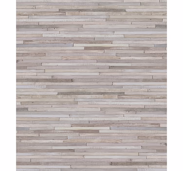 Papier peint bois motif vertical foncé - TenStickers