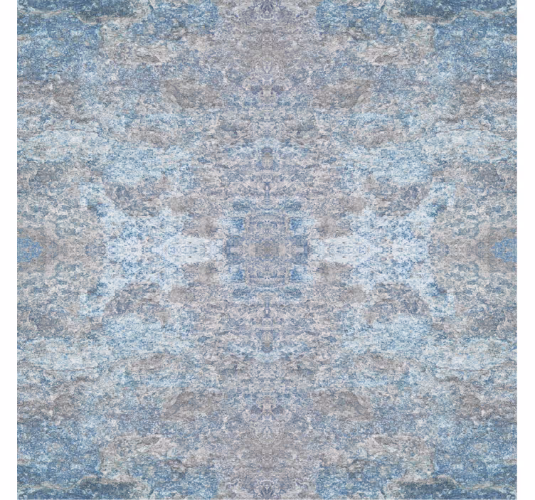 Papier peint motif texture marbrée bleu clair et beige - TenStickers