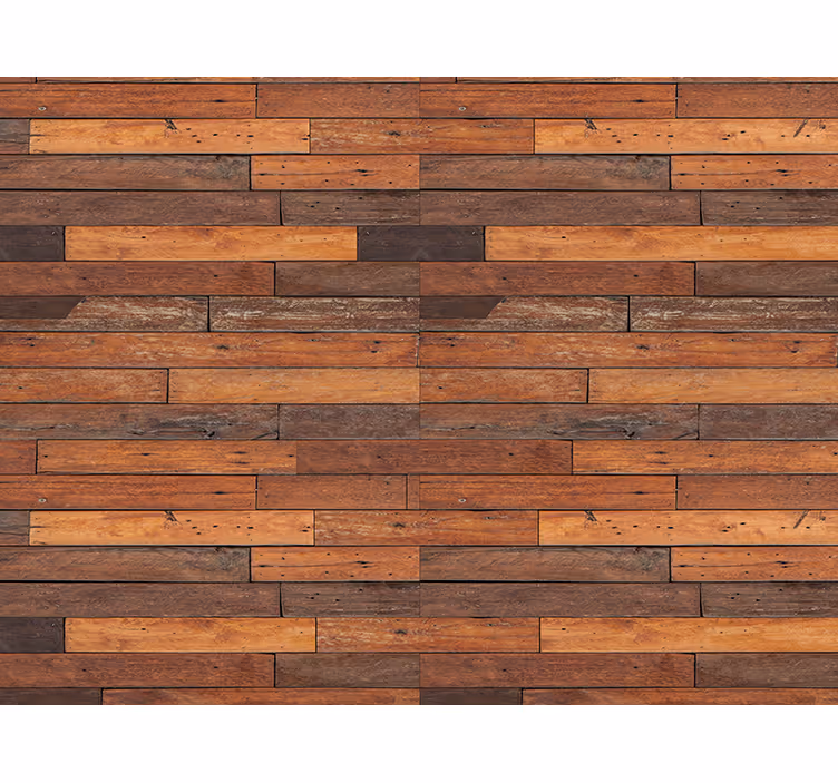 Papier peint chambre texture de planches rustiques - TenStickers