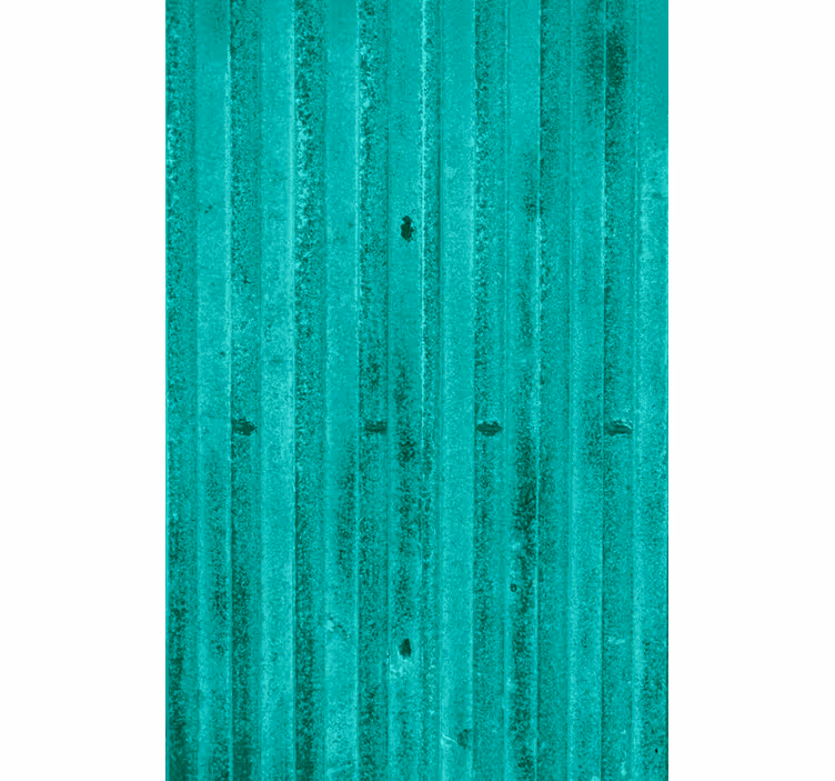 Papier peint chambre texture métallique vieillie menthe - TenStickers