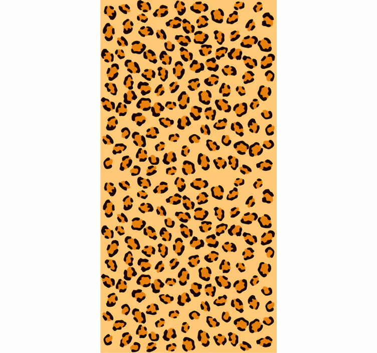 Papier peint animaux imprimé léopard - TenStickers
