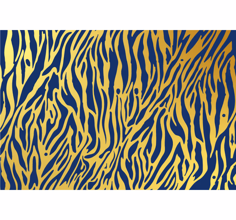 Papier peint animaux concept rayures de zèbre - TenStickers