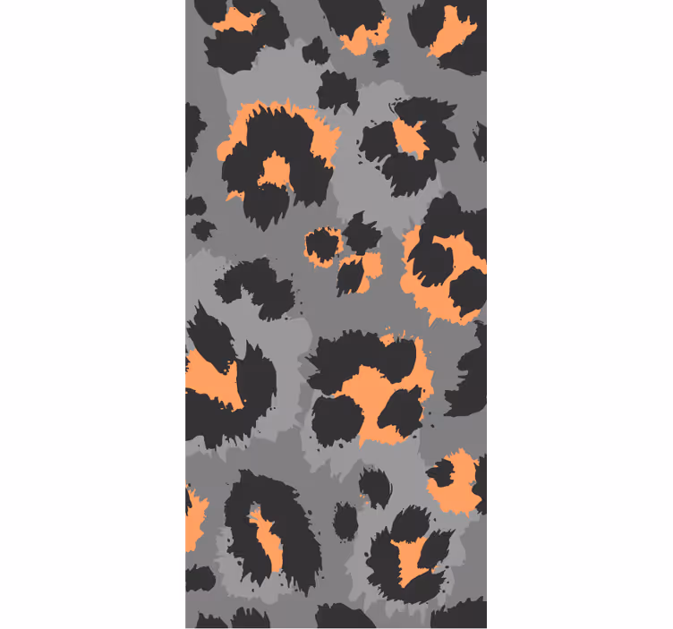 Papier peint animaux motif léopard audacieux - TenStickers