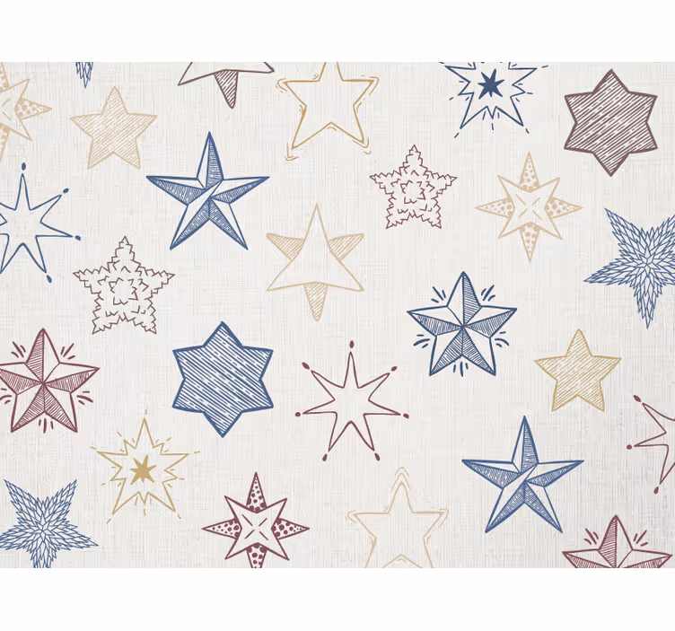 Papier peint noël naturel - TenStickers