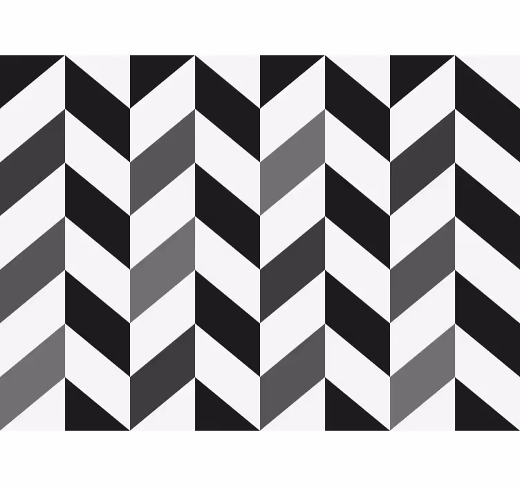 Papier peint bureau chevron contrast - TenStickers