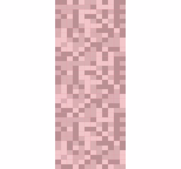 Papier peint formes géométriques camouflage pixélisé - TenStickers