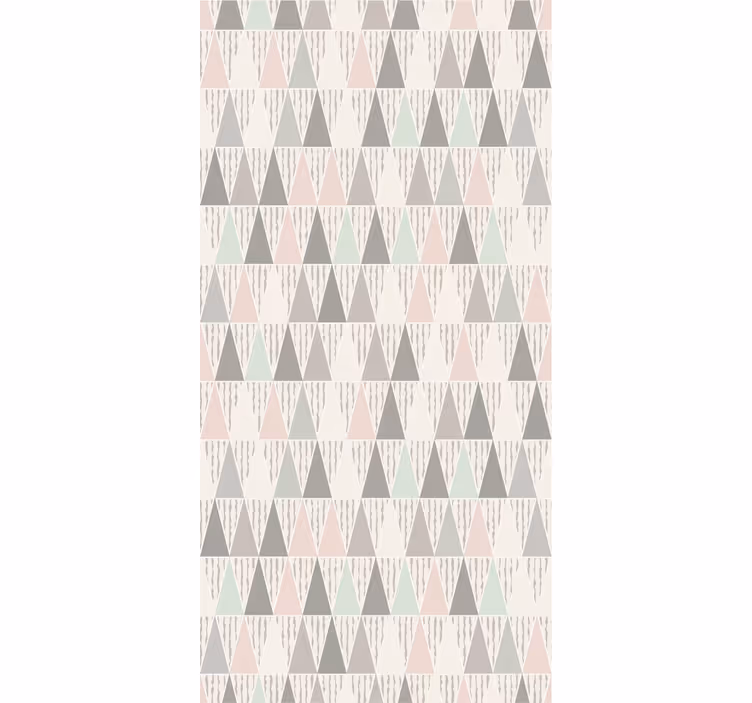 Papier peint formes géométriques triangulaires - TenStickers