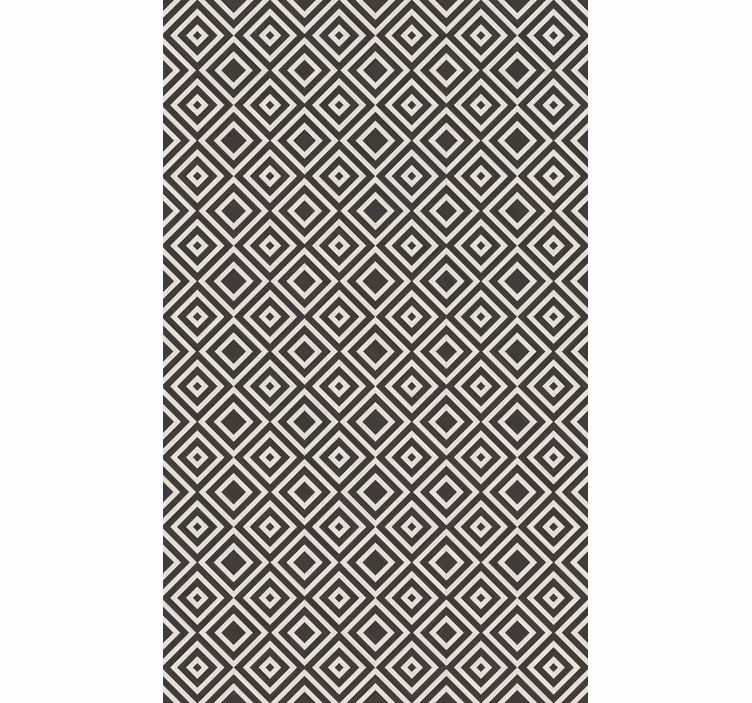 Papier peint formes géométriques motif losanges - TenStickers