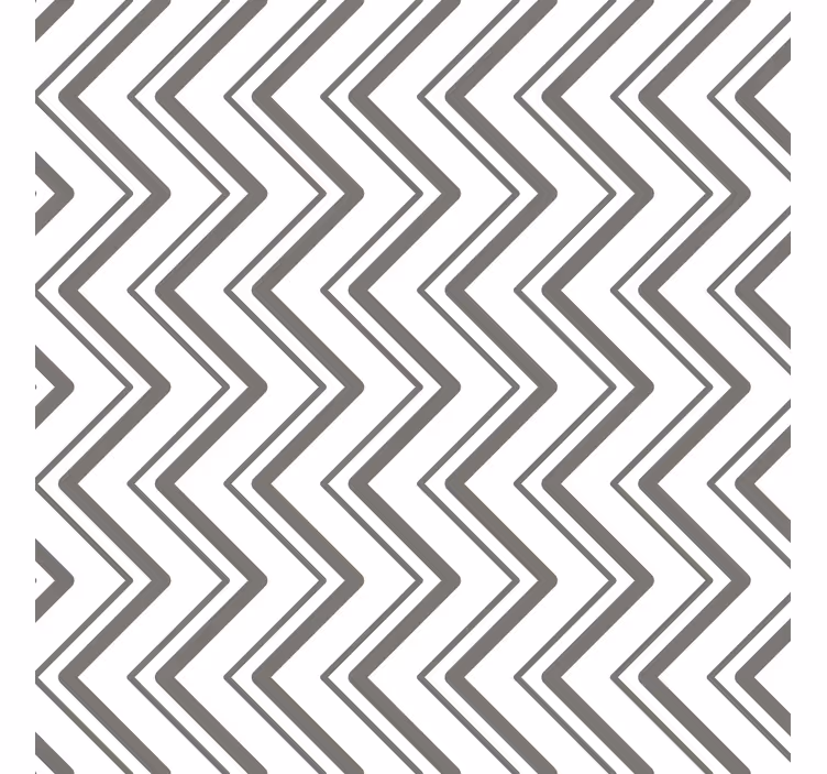 Papier peint formes géométriques style chevron - TenStickers