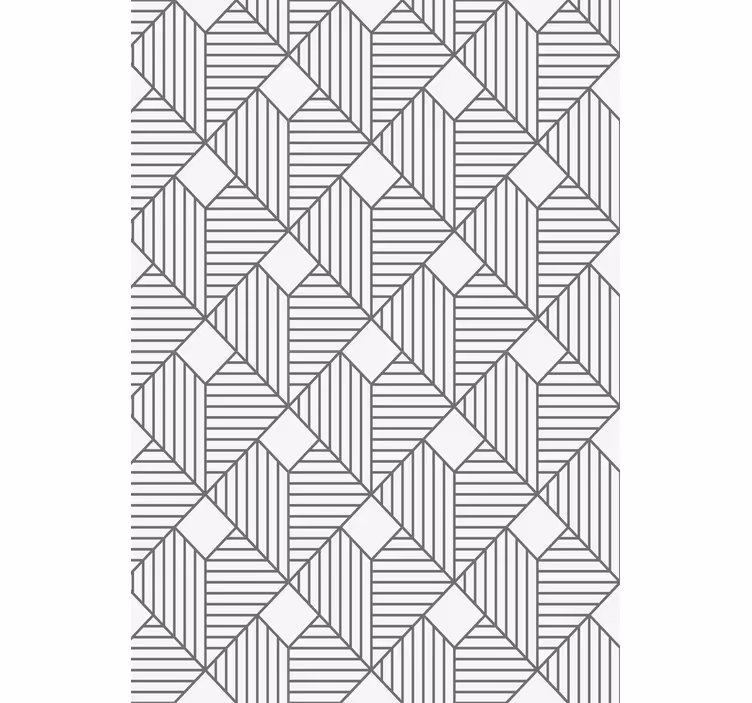 Papier peint formes géométriques style gris - TenStickers