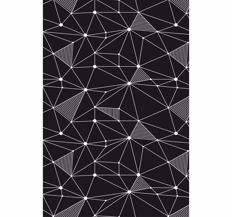 Papier peint formes géométriques audacieuses - TenStickers