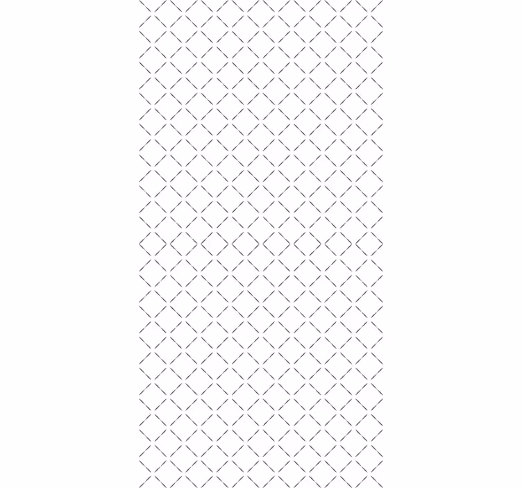 Papier peint formes géométriques motif lignes continues - TenStickers