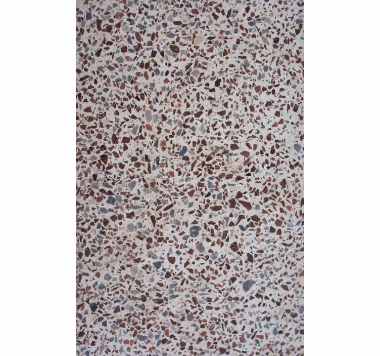 Papier peint autres textures terrazzo gris - TenStickers