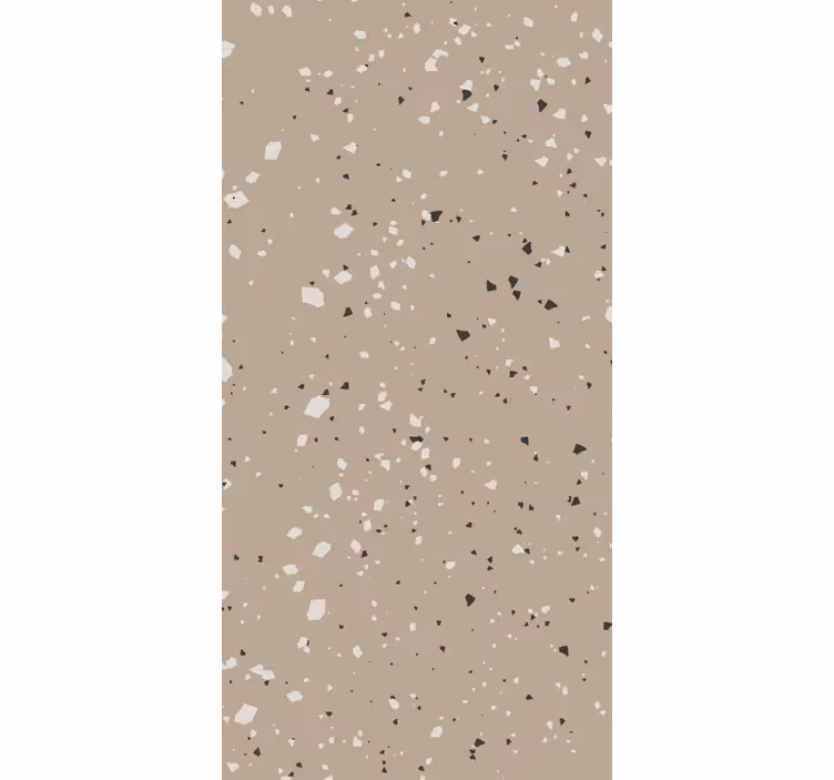 Papier peint effet marbre motif terrazzo neutre - TenStickers