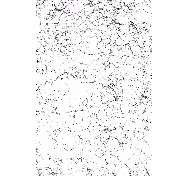 Papier peint effet marbre surface blanche fissurée - TenStickers