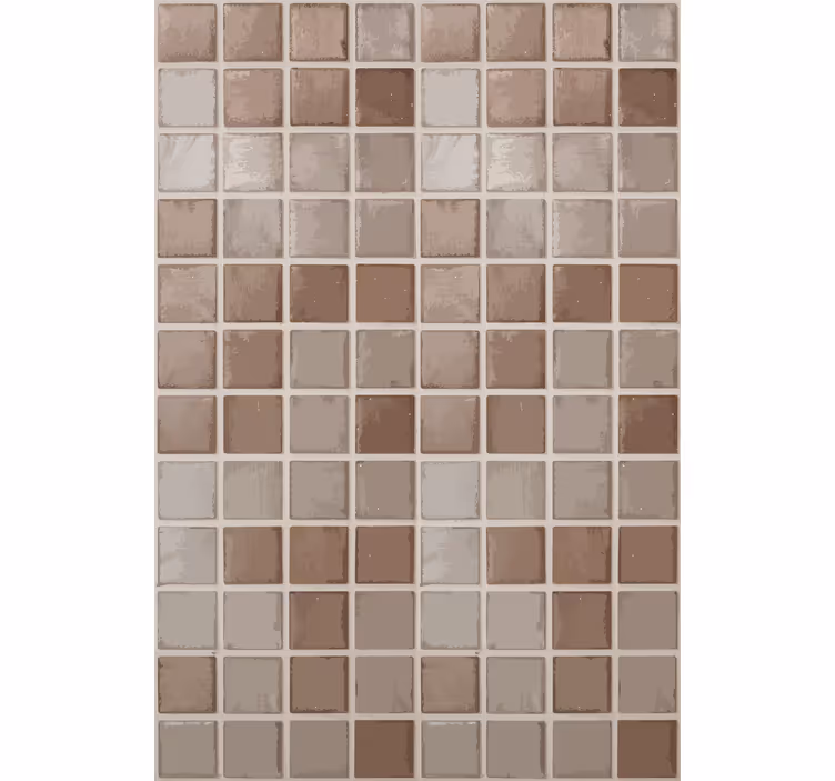 Papier peint carreaux de ciment motif carreaux céramique - TenStickers