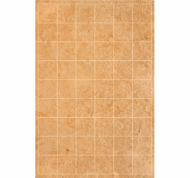 Papier peint carreaux de ciment carrés beige clair - TenStickers