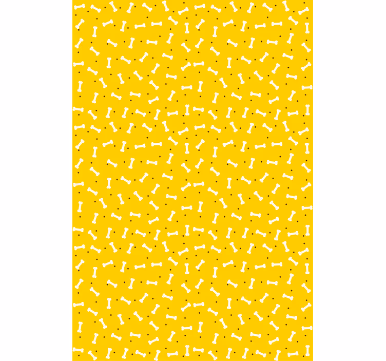 Papier peint chambre enfant motif os ludique - TenStickers