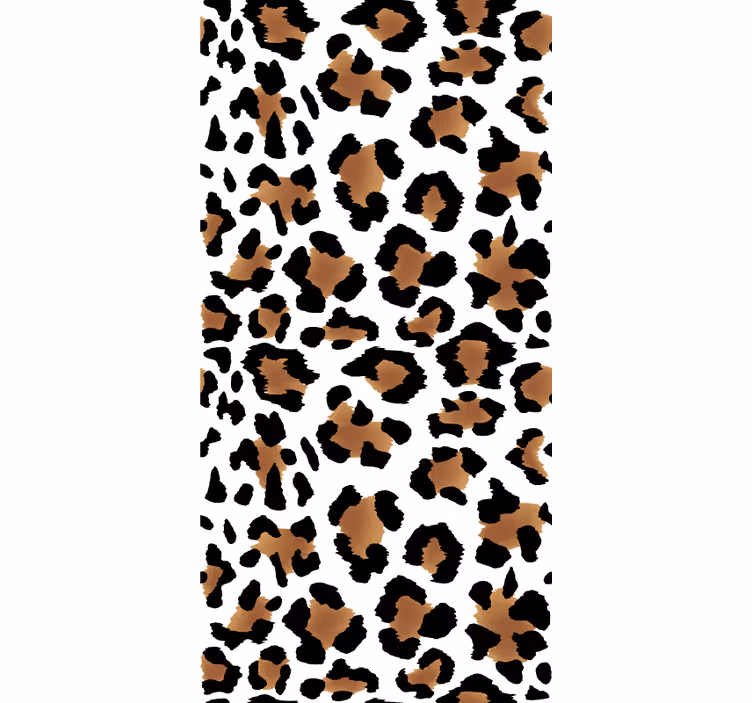 Papier peint chambre enfant motif taches de léopard - TenStickers