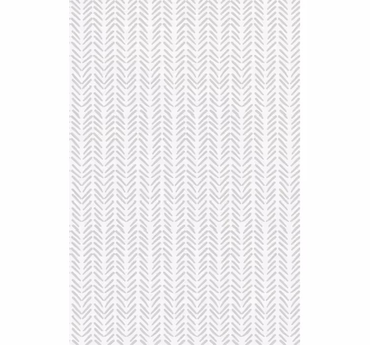 Papier peint scandinave lignes abstraites grises zigzag - TenStickers