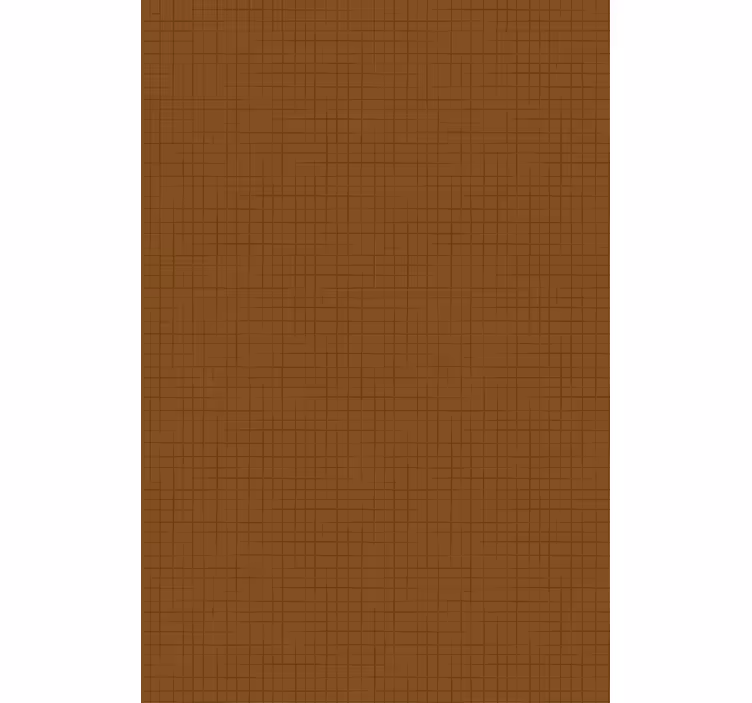 Papier peint motif surface à carreaux marron - TenStickers