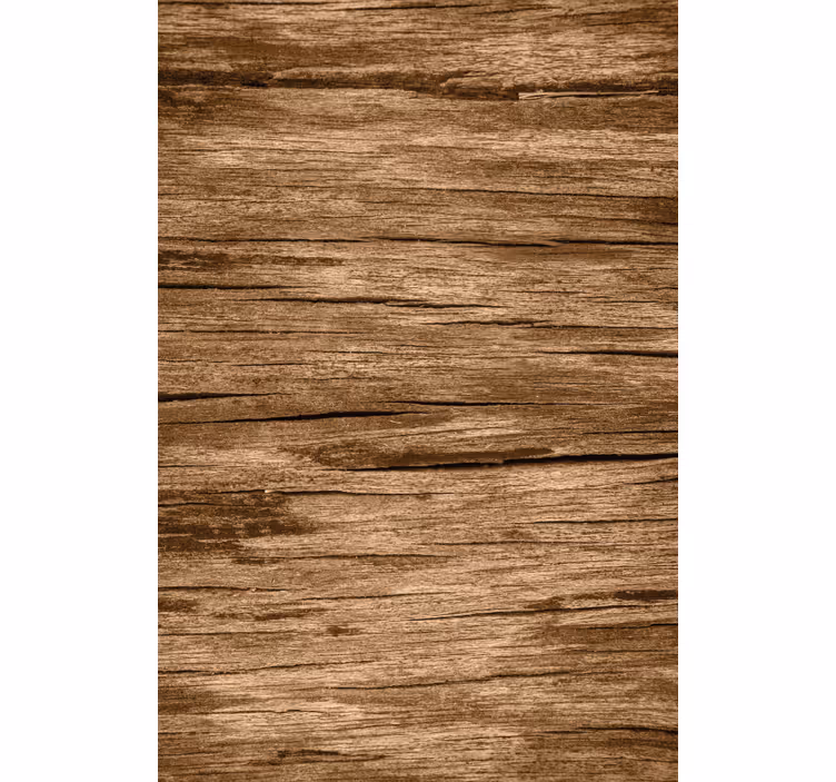 Papier peint rustique marron clair rayé - TenStickers