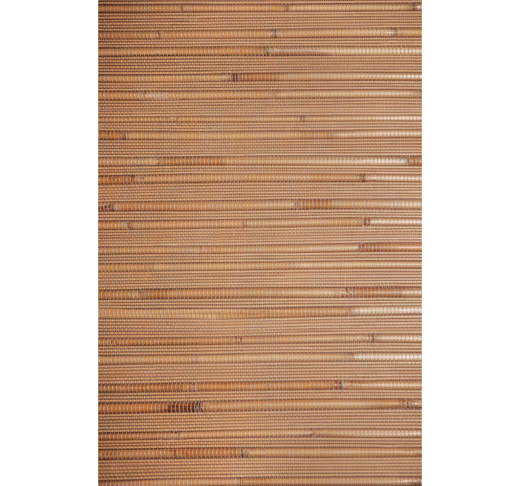 Papier peint rustique lattes rayées marron clair - TenStickers