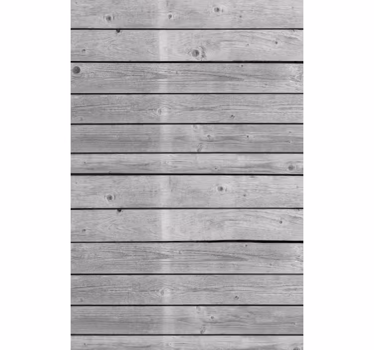 Papier peint rustique gris foncé en bois - TenStickers