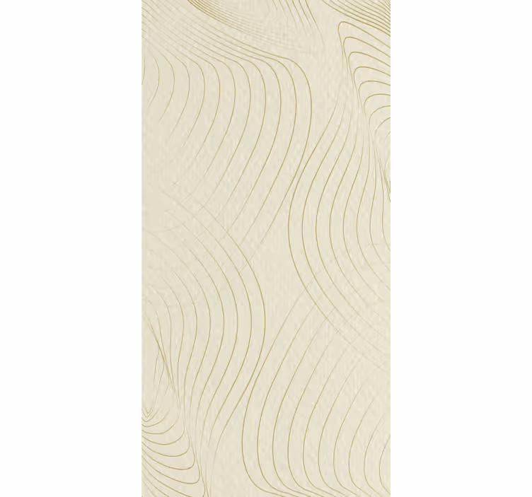 Papier peint salon motifs de vagues subtiles - TenStickers