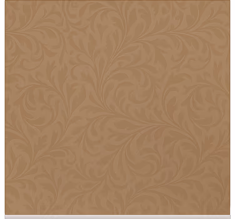 Papier peint salon design beige foncé élégant - TenStickers