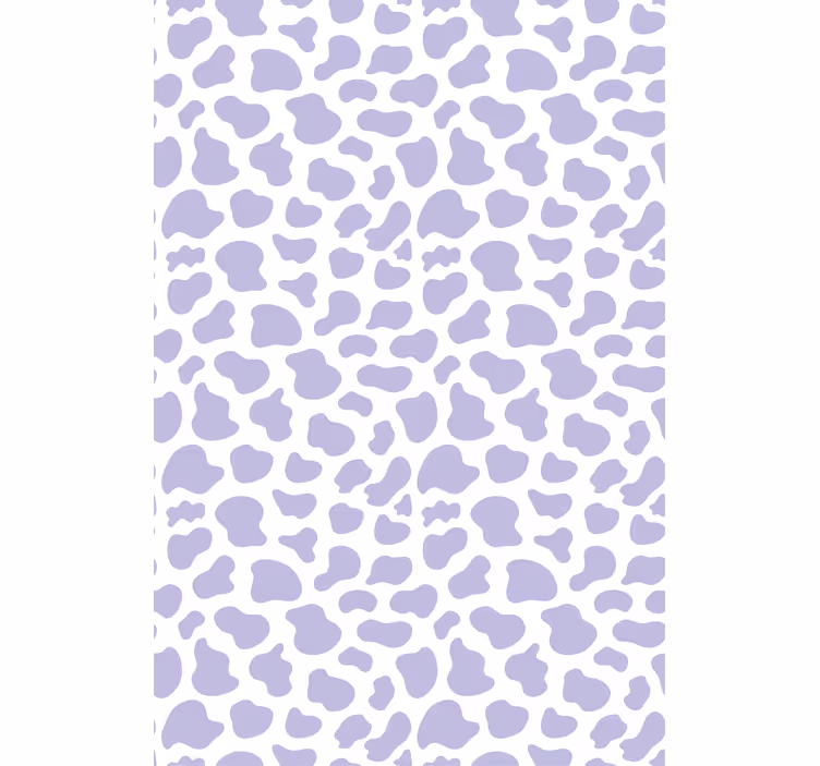 Papier peint moderne motif vache violette - TenStickers