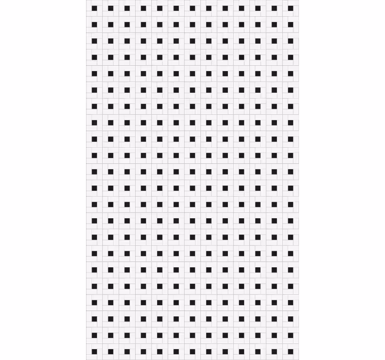 Papier peint cuisine carreaux modernes petits carrés - TenStickers