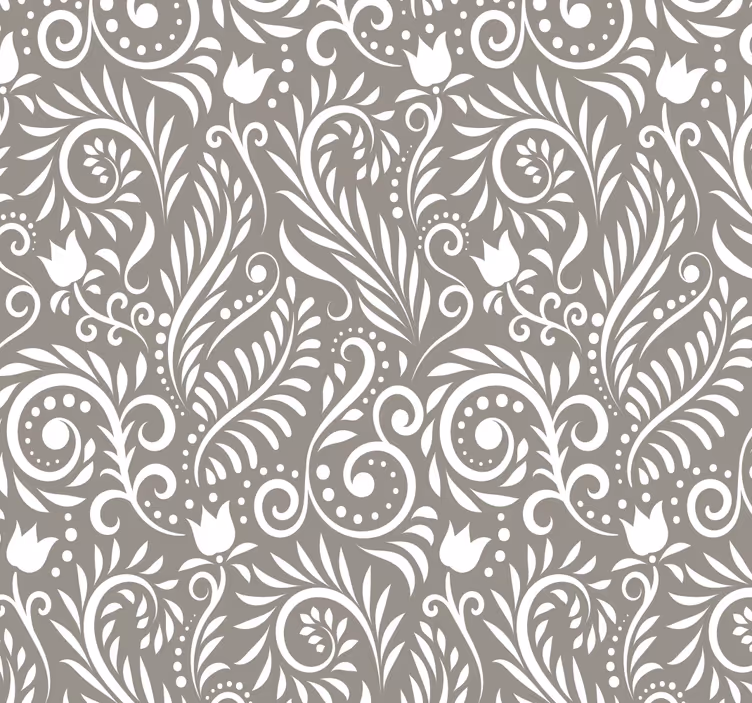 Papier peint cuisine en gris ruskin - TenStickers