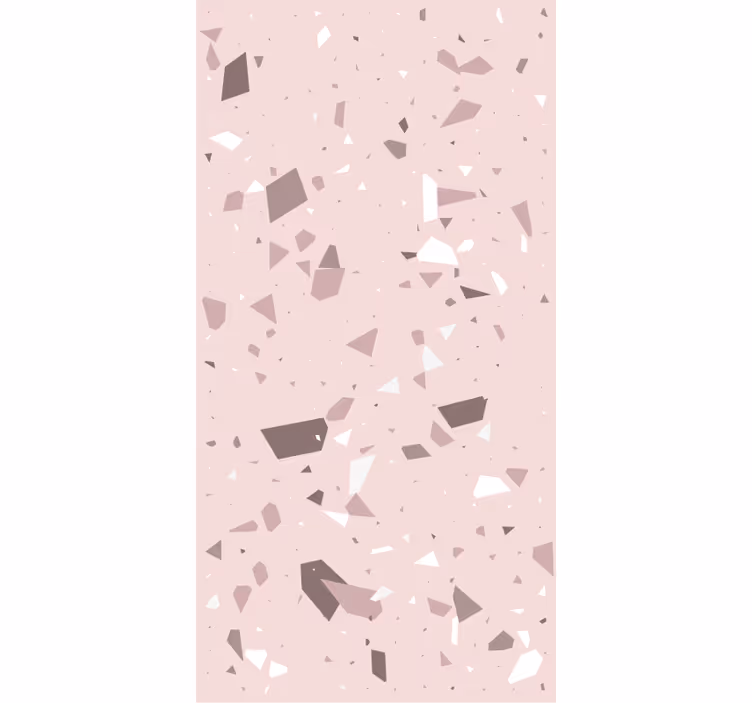 Papier peint cuisine sol texturé rose - TenStickers