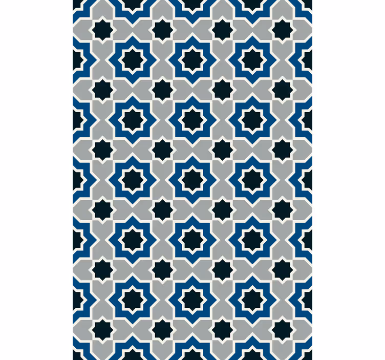 Papier peint cuisine motif géométrique islamique - TenStickers